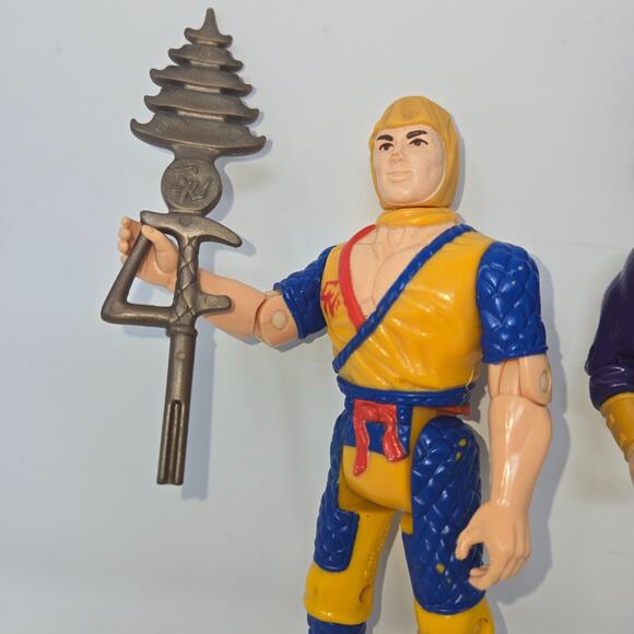 Karate Kommandos 1986 Action Figures Reed Smith Kung Fu Chuck Norris Super Ninja - Picture 7 of 16